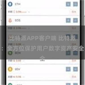 比特派APP客户端 比特派：全方位保护用户数字资产安全