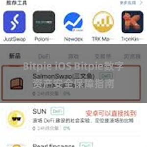 Bitpie iOS Bitpie数字资产安全保障指南