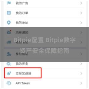 Bitpie配置 Bitpie数字资产安全保障指南