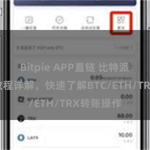 Bitpie APP直链 比特派钱包转账教程详解，快速了解BTC/ETH/TRX转账操作