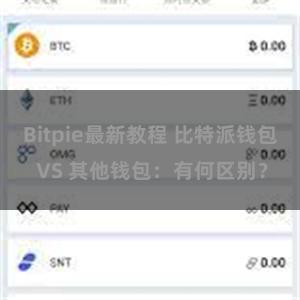 Bitpie最新教程 比特派钱包 VS 其他钱包：有何区别？