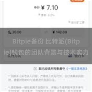 Bitpie备份 比特派(Bitpie)钱包的团队背景与技术实力