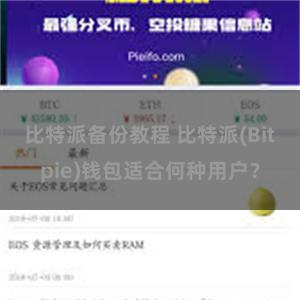 比特派备份教程 比特派(Bitpie)钱包适合何种用户？