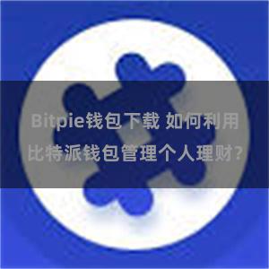 Bitpie钱包下载 如何利用比特派钱包管理个人理财？