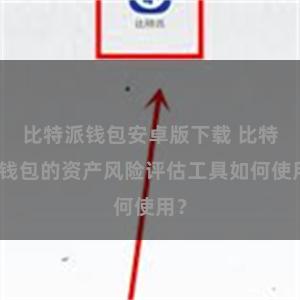 比特派钱包安卓版下载 比特派钱包的资产风险评估工具如何使用？