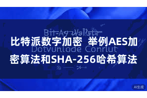 比特派数字加密  举例AES加密算法和SHA-256哈希算法