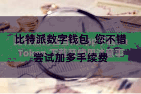 比特派数字钱包  您不错尝试加多手续费