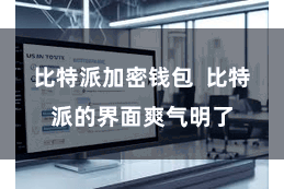 比特派加密钱包  比特派的界面爽气明了